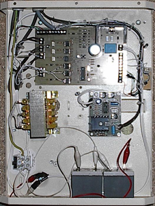 Picture of the alarm system after installation