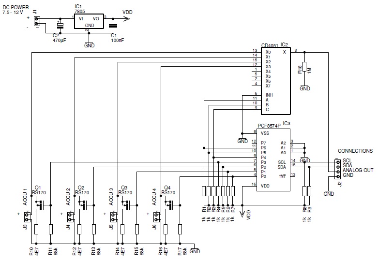 Schematic diagram for the FEZ accutest