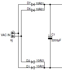 High Power DAC amplifier: the power rectifier