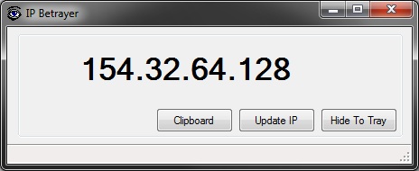 Screenshot of IPBetrayer