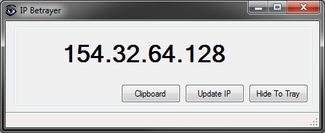 Screenshot of IPBetrayer